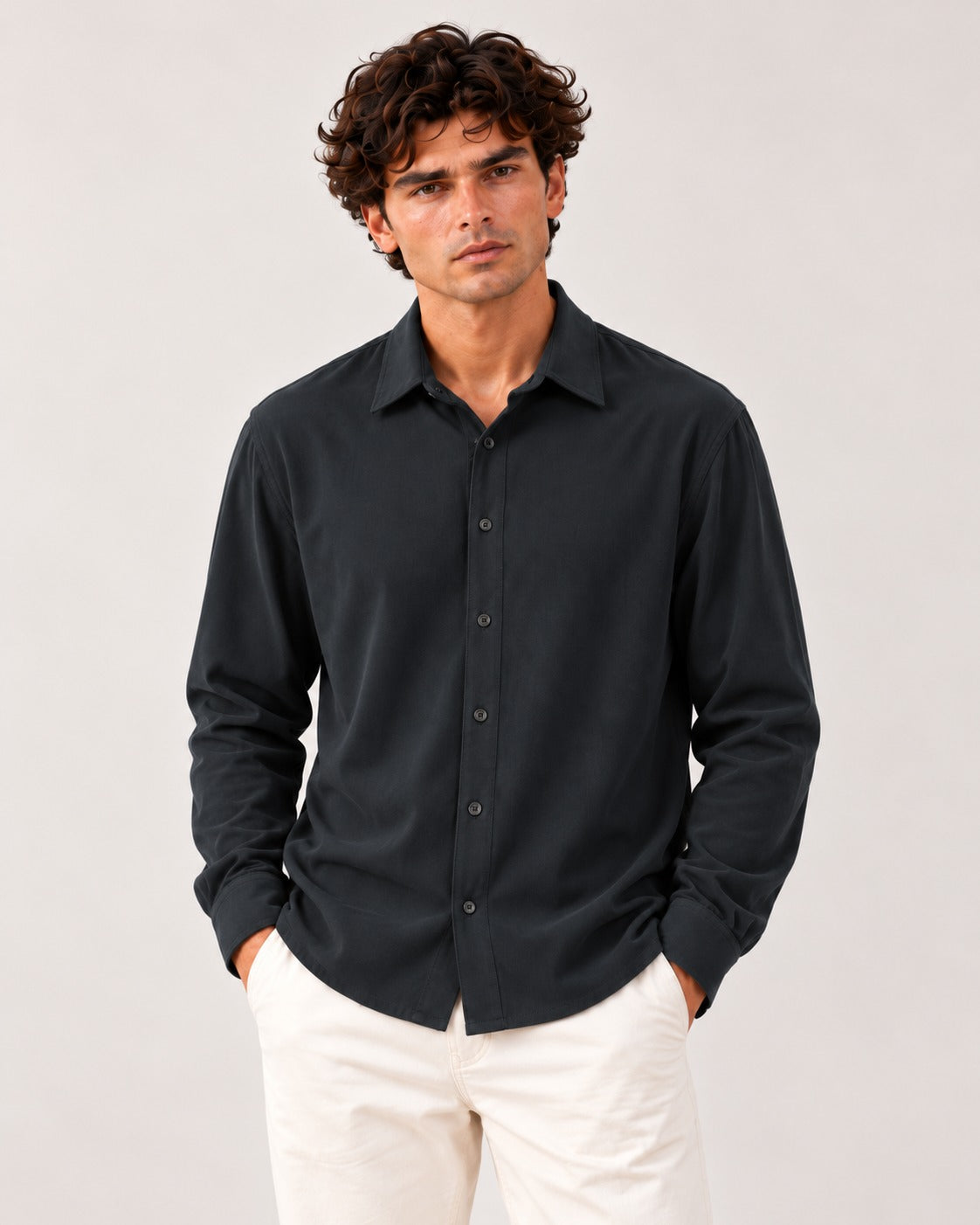 Full sleeve Navy shirt