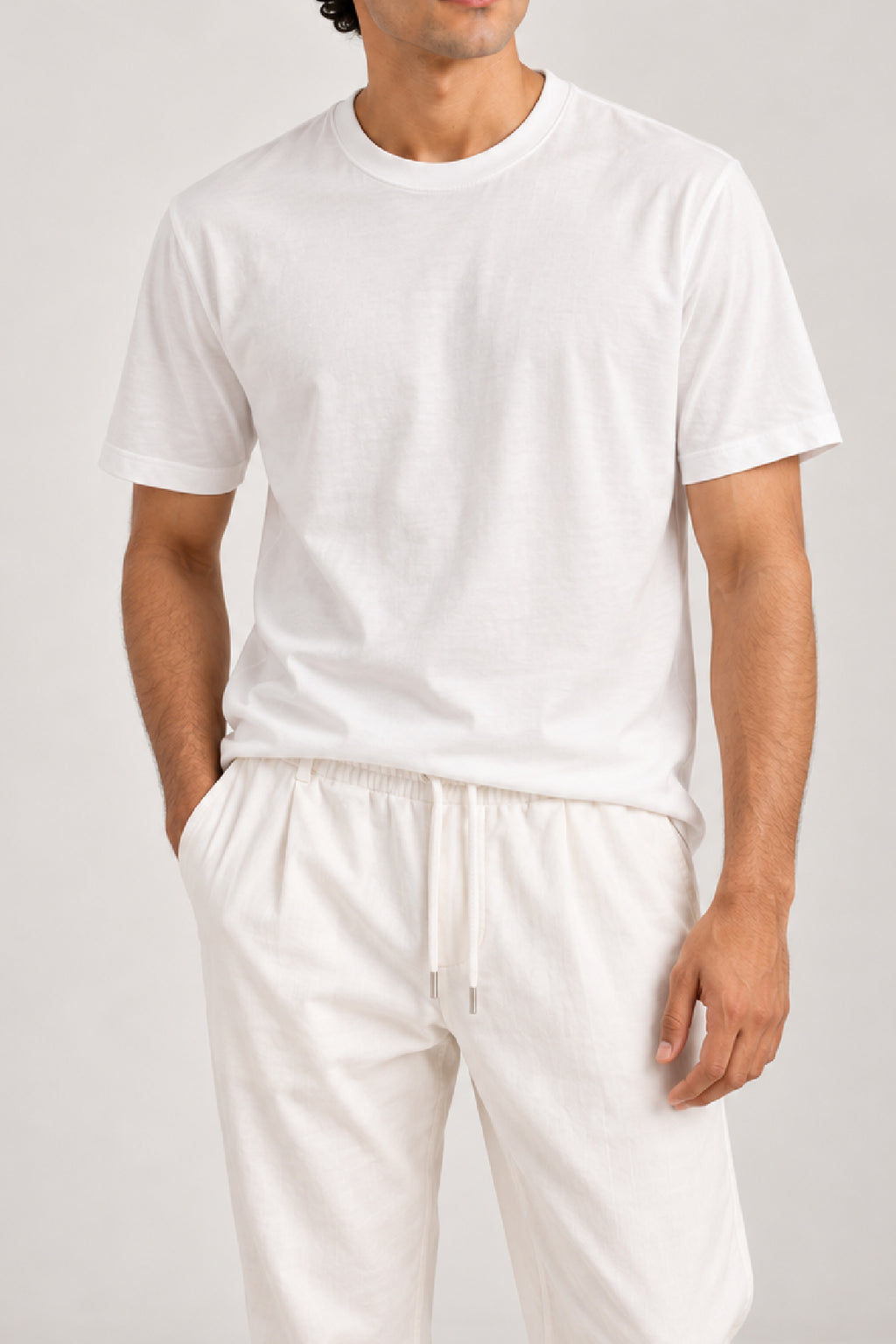 White Trouser Plain