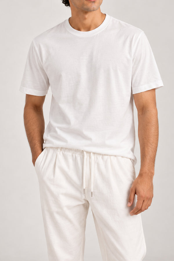White Trouser Plain