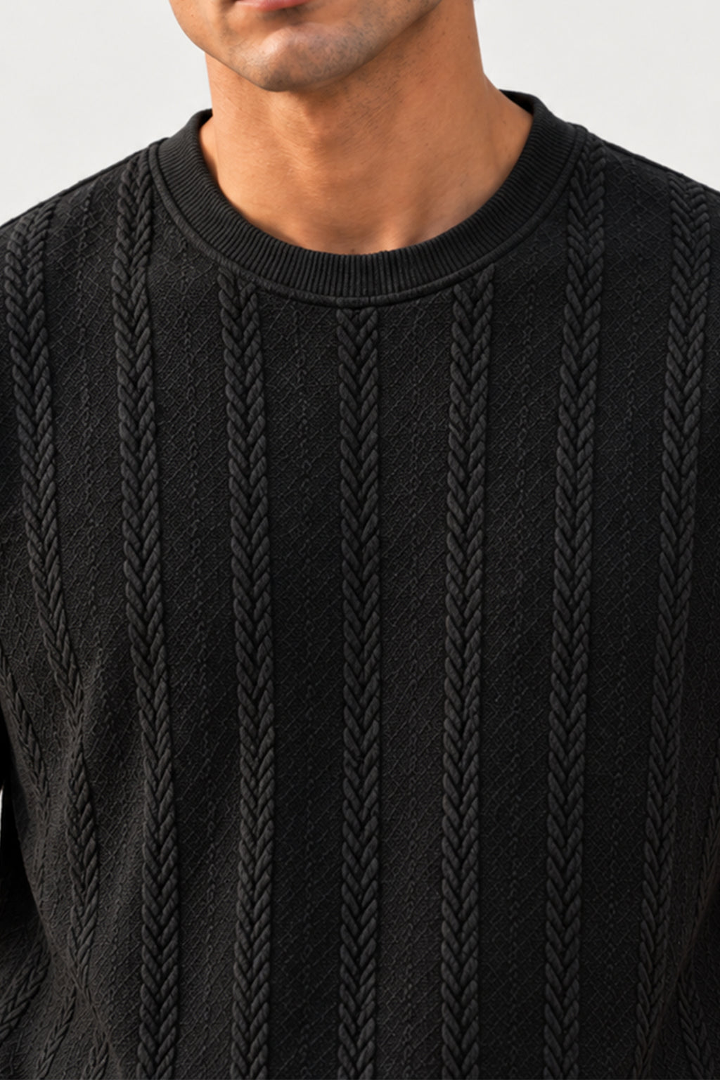 Black striped T-Shirt