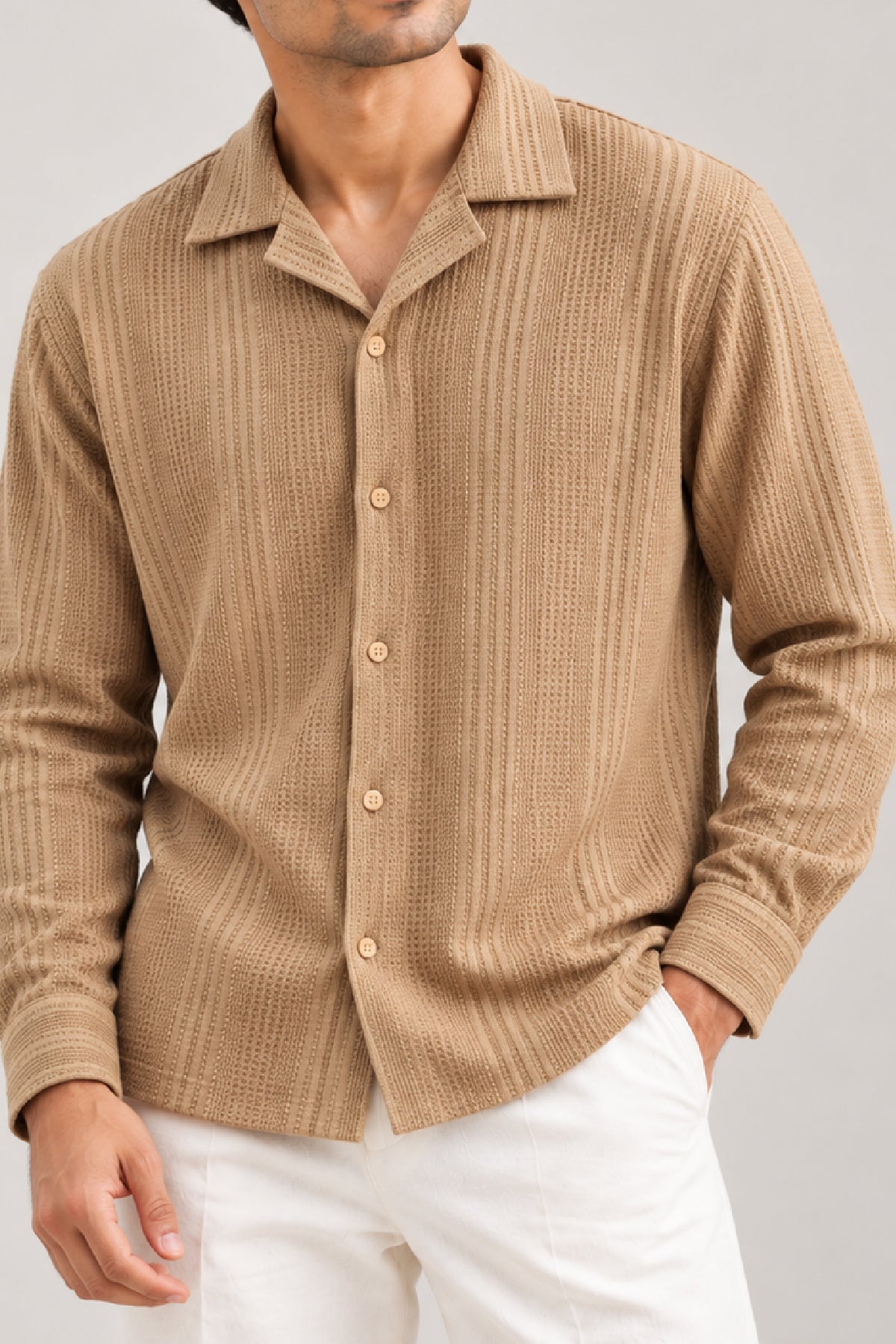 Skin Resort collar shirt Main image