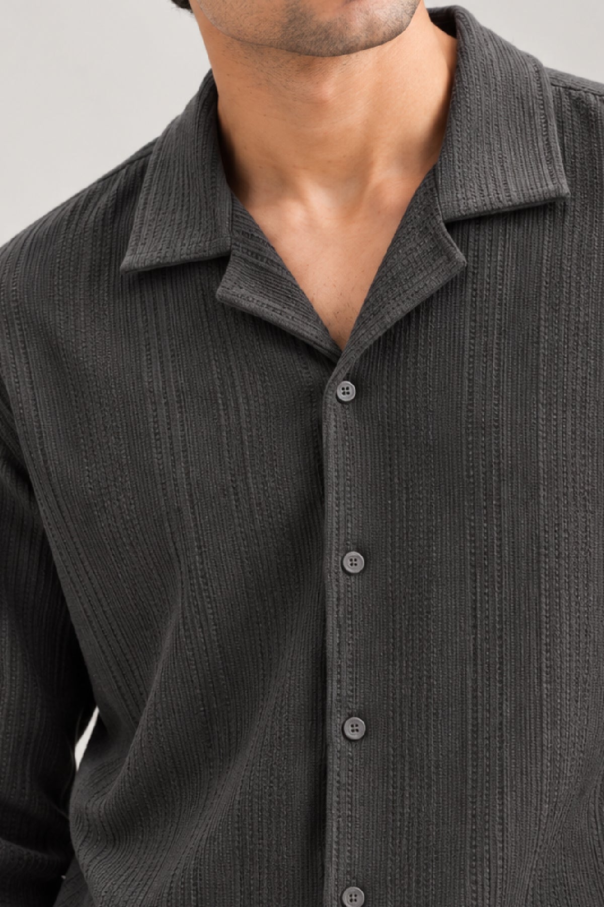 Black Resort collar shirt