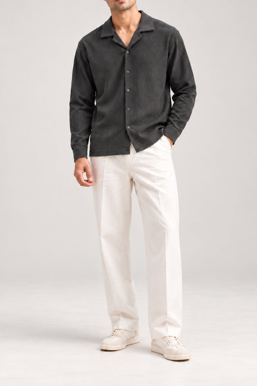 Black Resort collar shirt