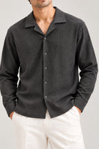 Black Resort collar shirt