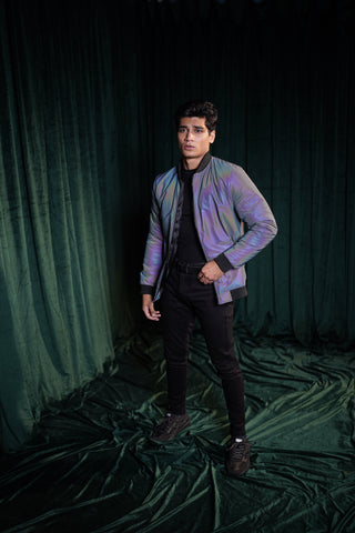 HOLOGRAPHIC JACKET - Brackets