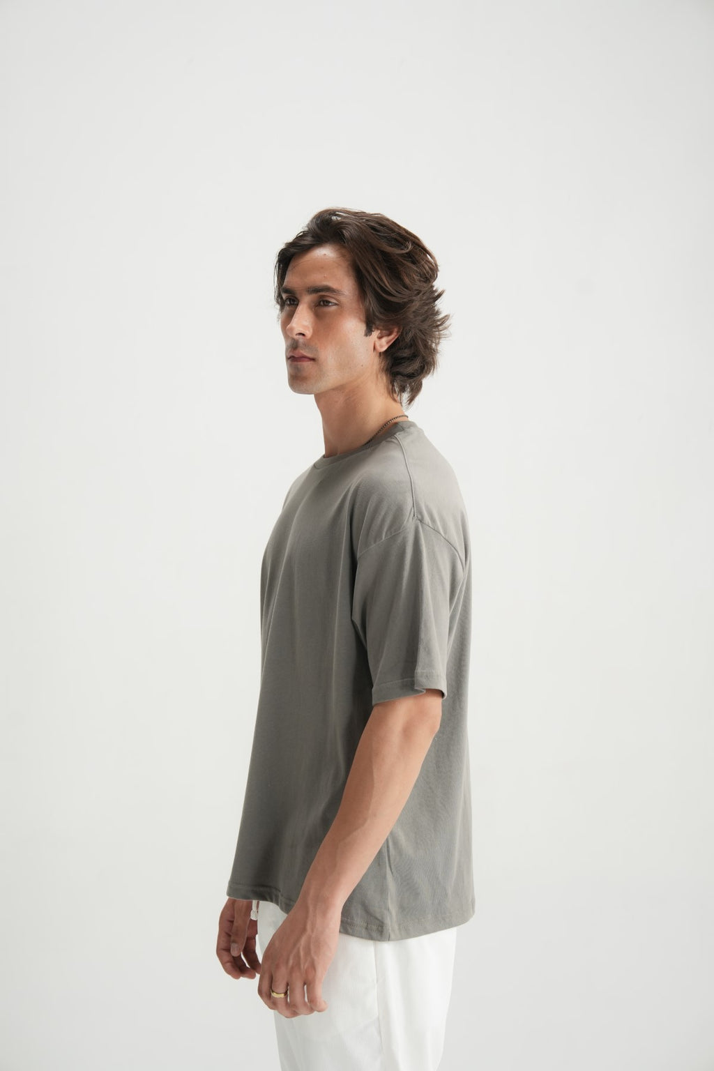 Flint Grey Basic Tees - Brackets