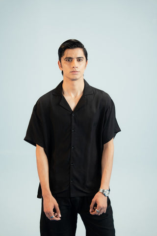 Self Textured Resort Shirt