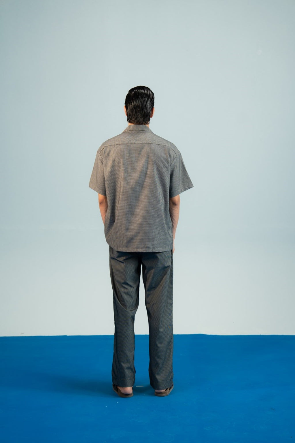 Front Pockets Resort Shirt - Grey