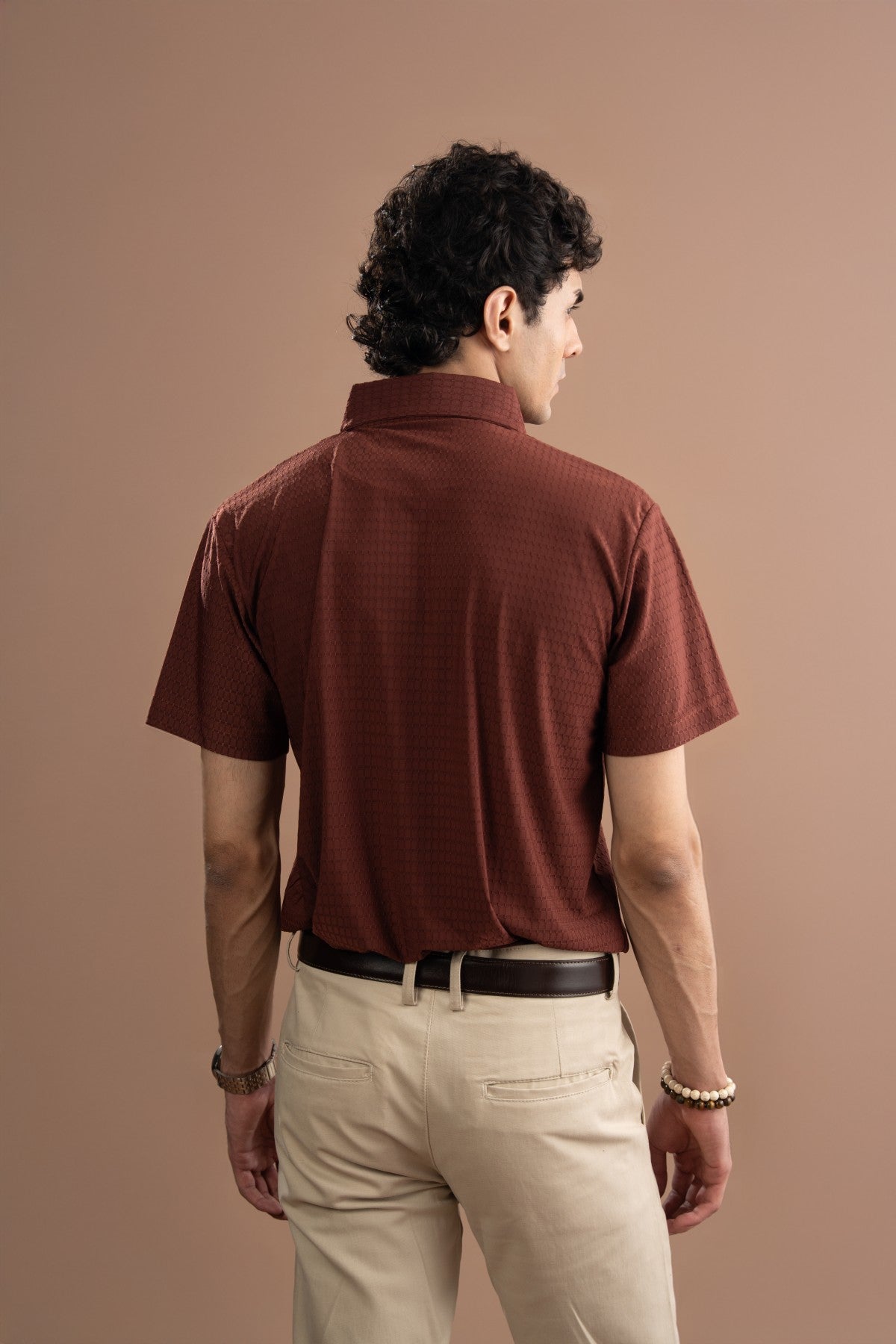 Half Zip Polo Shirt