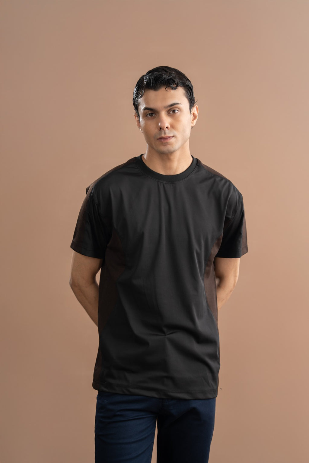 Scuba T-Shirt With Mesh Panels