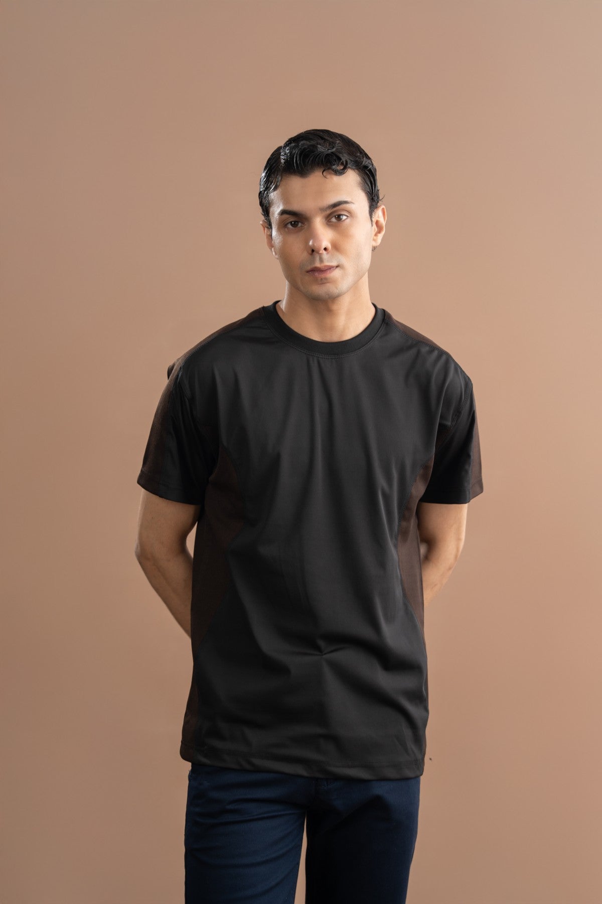 Scuba T-Shirt With Mesh Panels