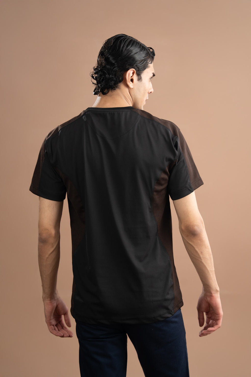Scuba T-Shirt With Mesh Panels