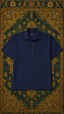Half sleeve Navy Linen shirt