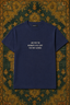 Navy Print T-Shirt