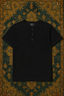 Black Henley T-Shirt