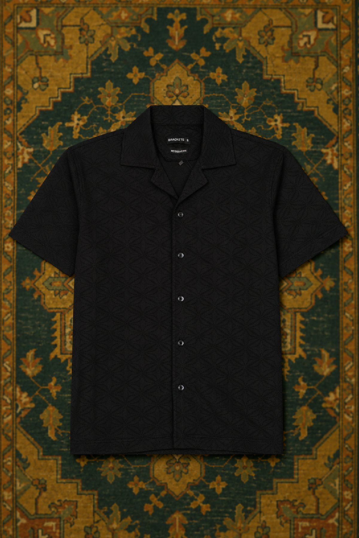 Black Button down shirt Main image