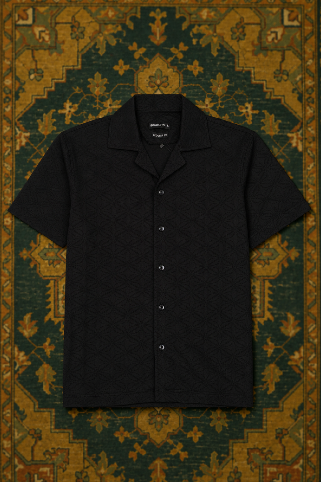 Black Button down shirt