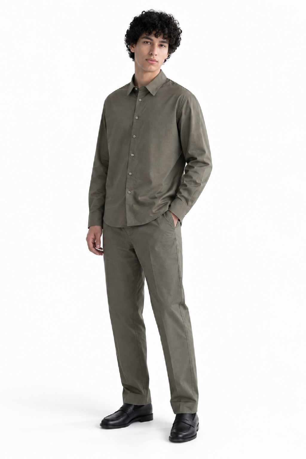 Full sleeve Green shirt