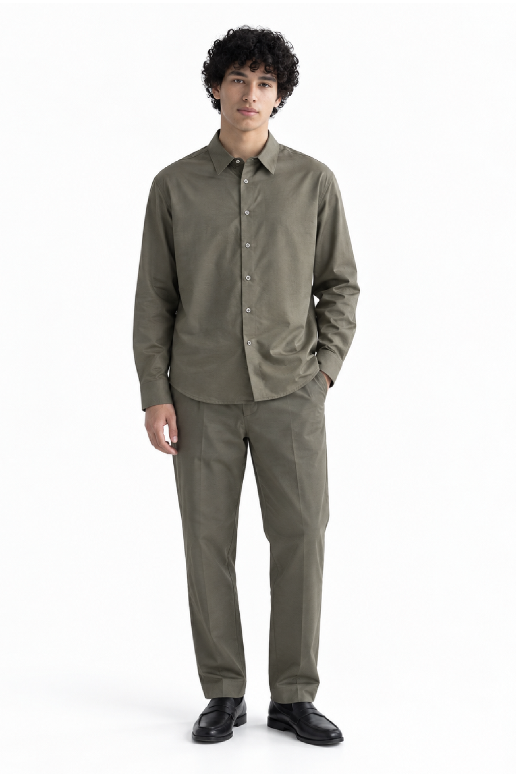 Full sleeve Green shirt