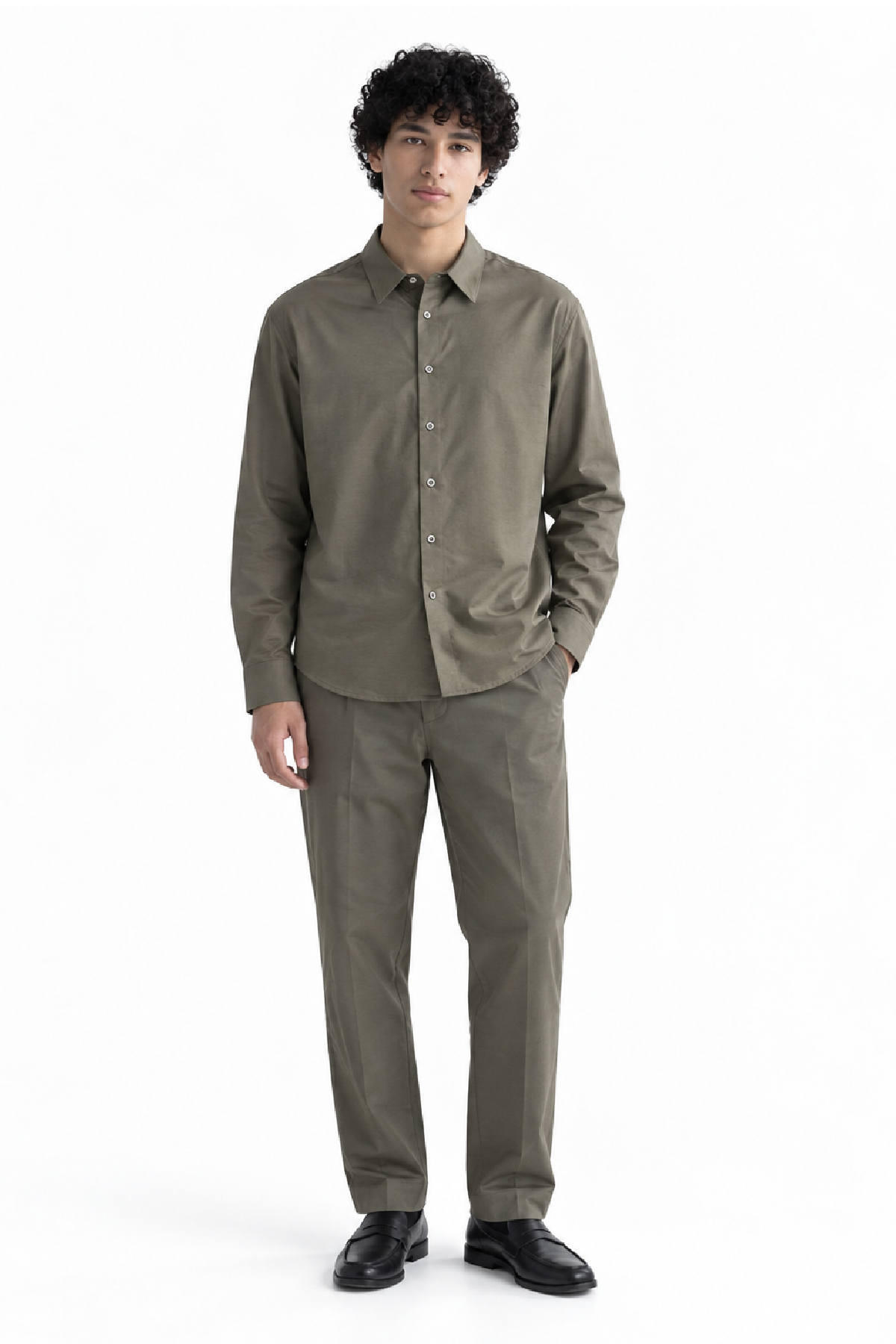 Full sleeve Green shirt