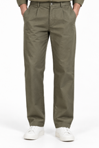 Green Cotton Pant