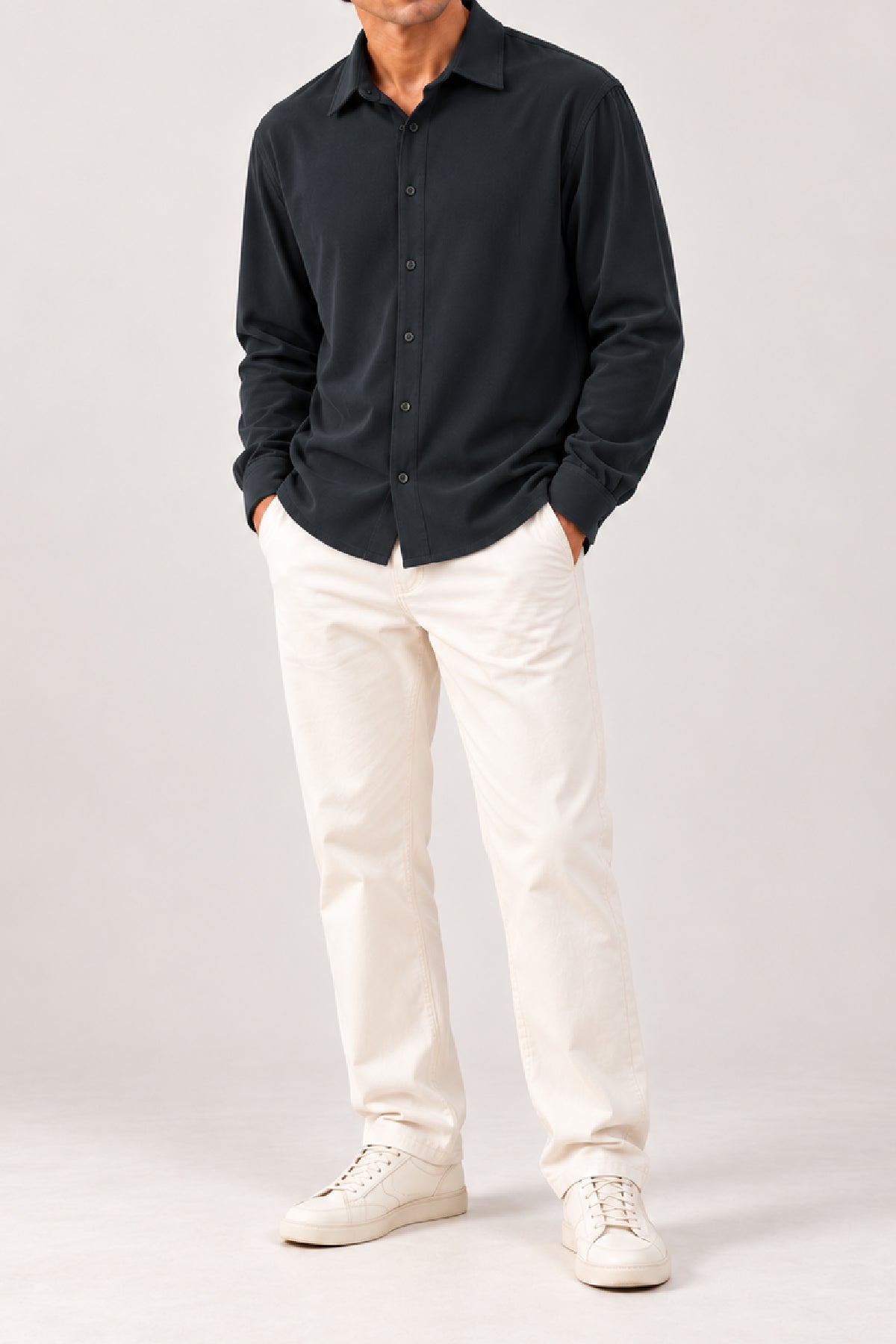 Full sleeve Navy shirt