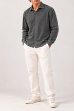 Grey Shirt Full Sleeves