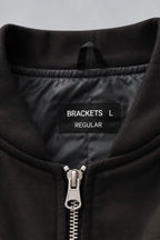 Black Suede Bomber Jacket