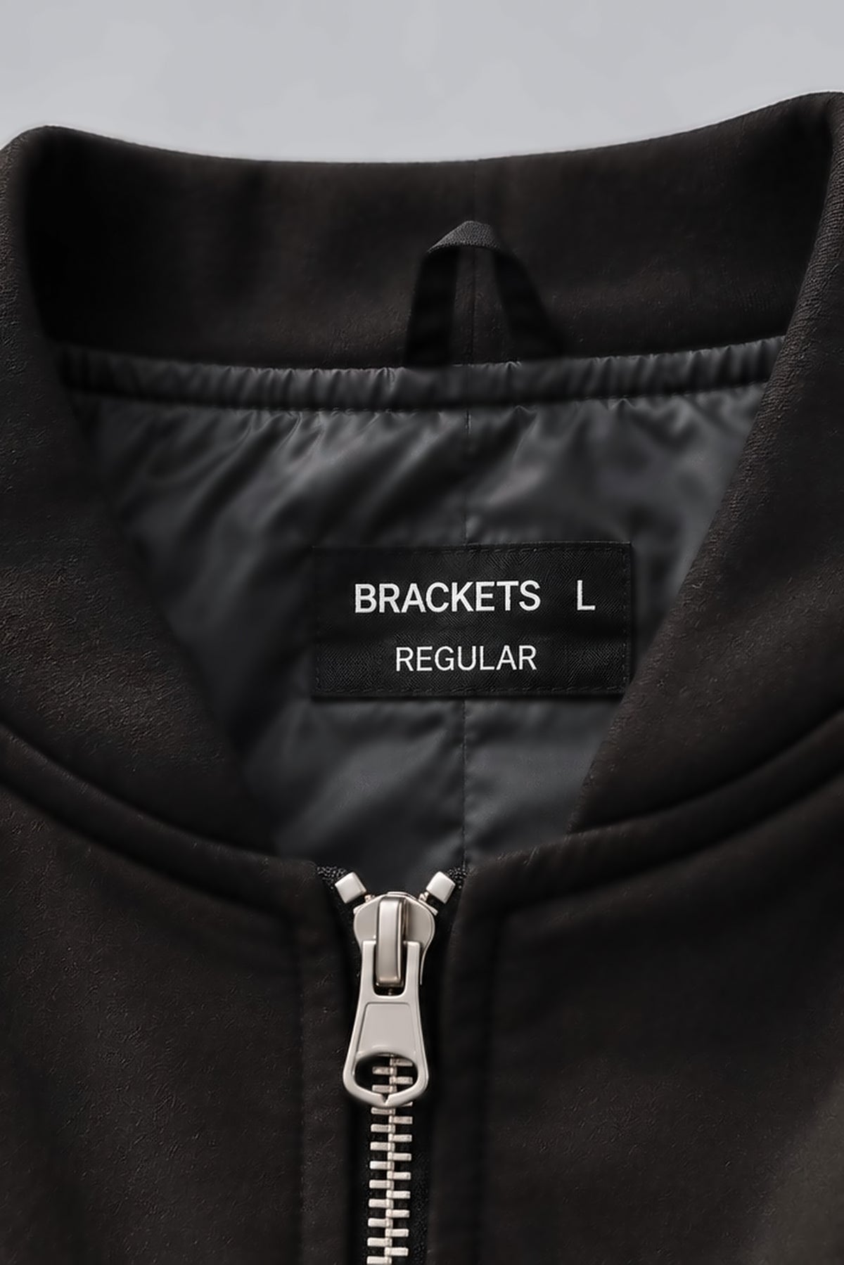 Black Suede Bomber Jacket