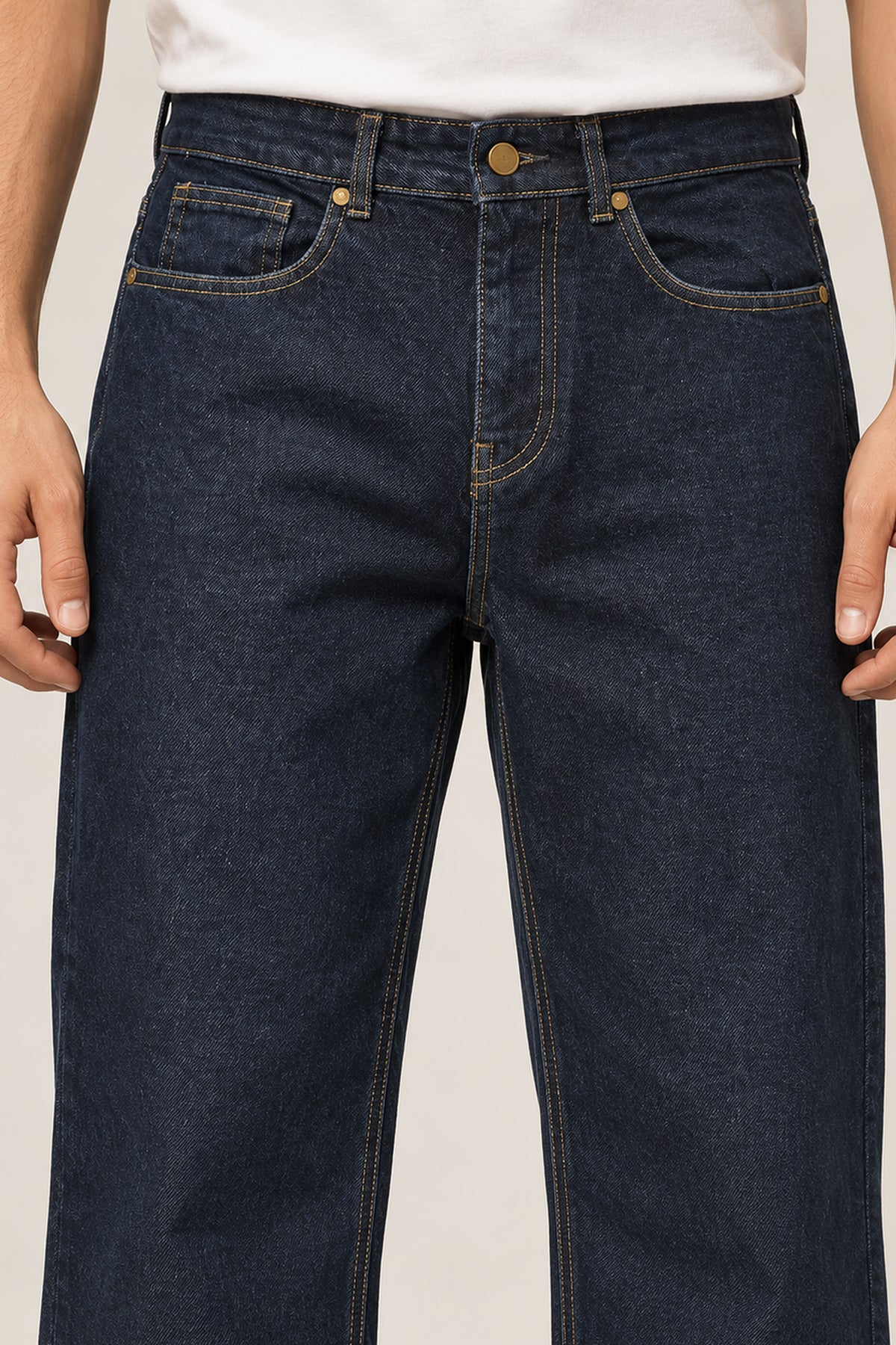 Denim Pant Relax Fit Blue