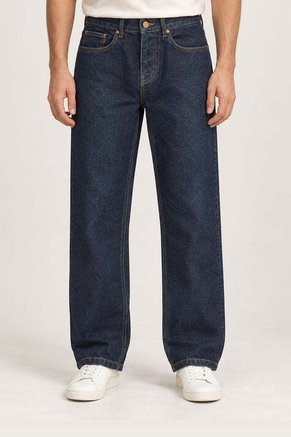Denim Pant Relax Fit Blue