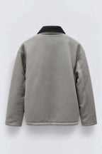 Sage Green Suede Jacket