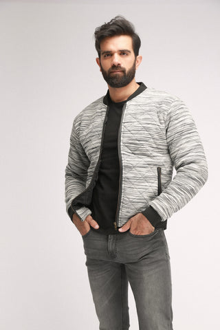 QUILTED DIAMOND JACKET - Brackets