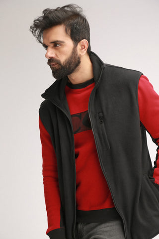 ZIPPER MICRO POLAR FLEECE S/L - Brackets