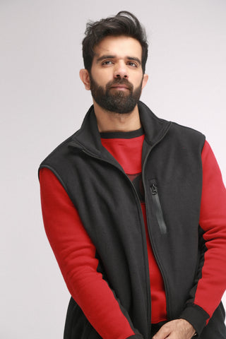 ZIPPER MICRO POLAR FLEECE S/L - Brackets