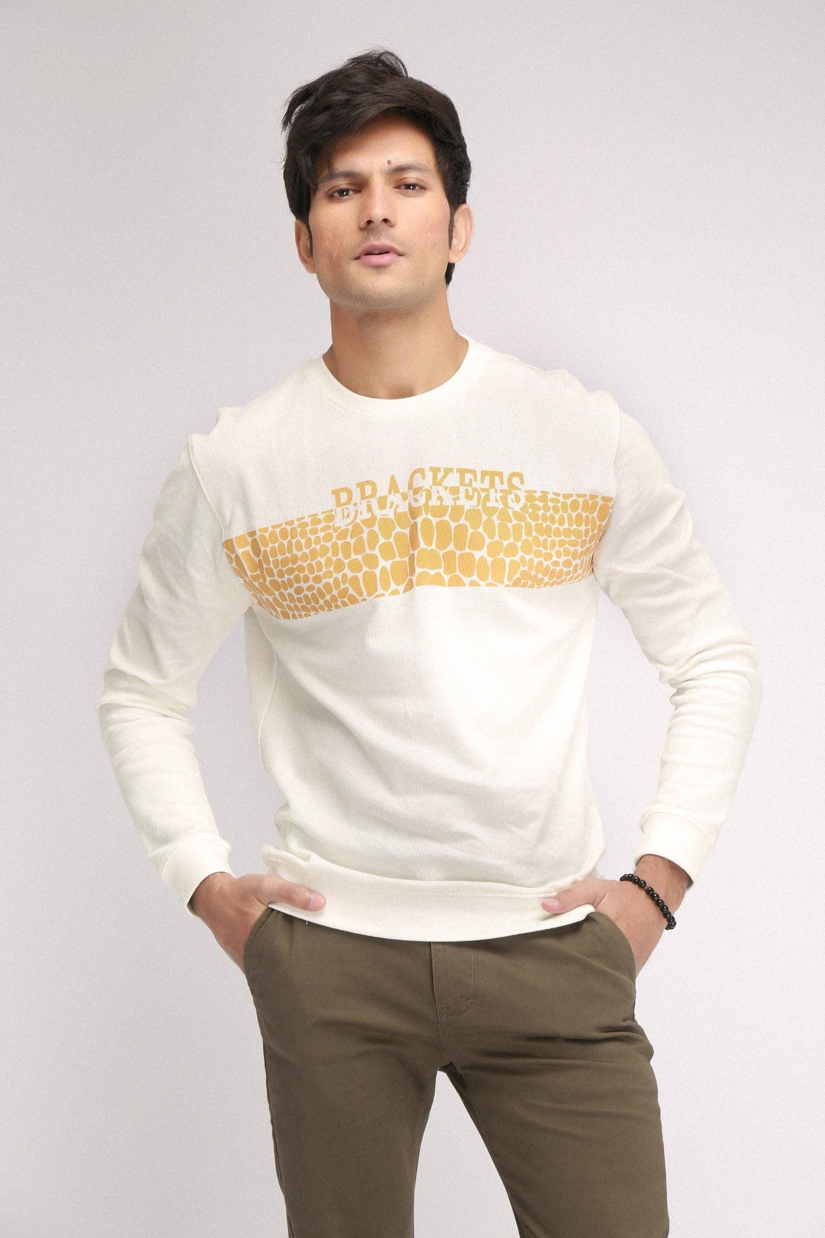 SWEAT SHIRT TIE & DIE WITH BRACKETS NAME - Brackets