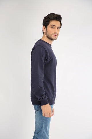 SWEAT SHIRT- BLUE - Brackets
