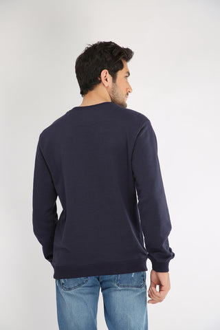 SWEAT SHIRT- BLUE - Brackets