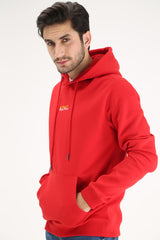 PULL OVER HOOD- RED