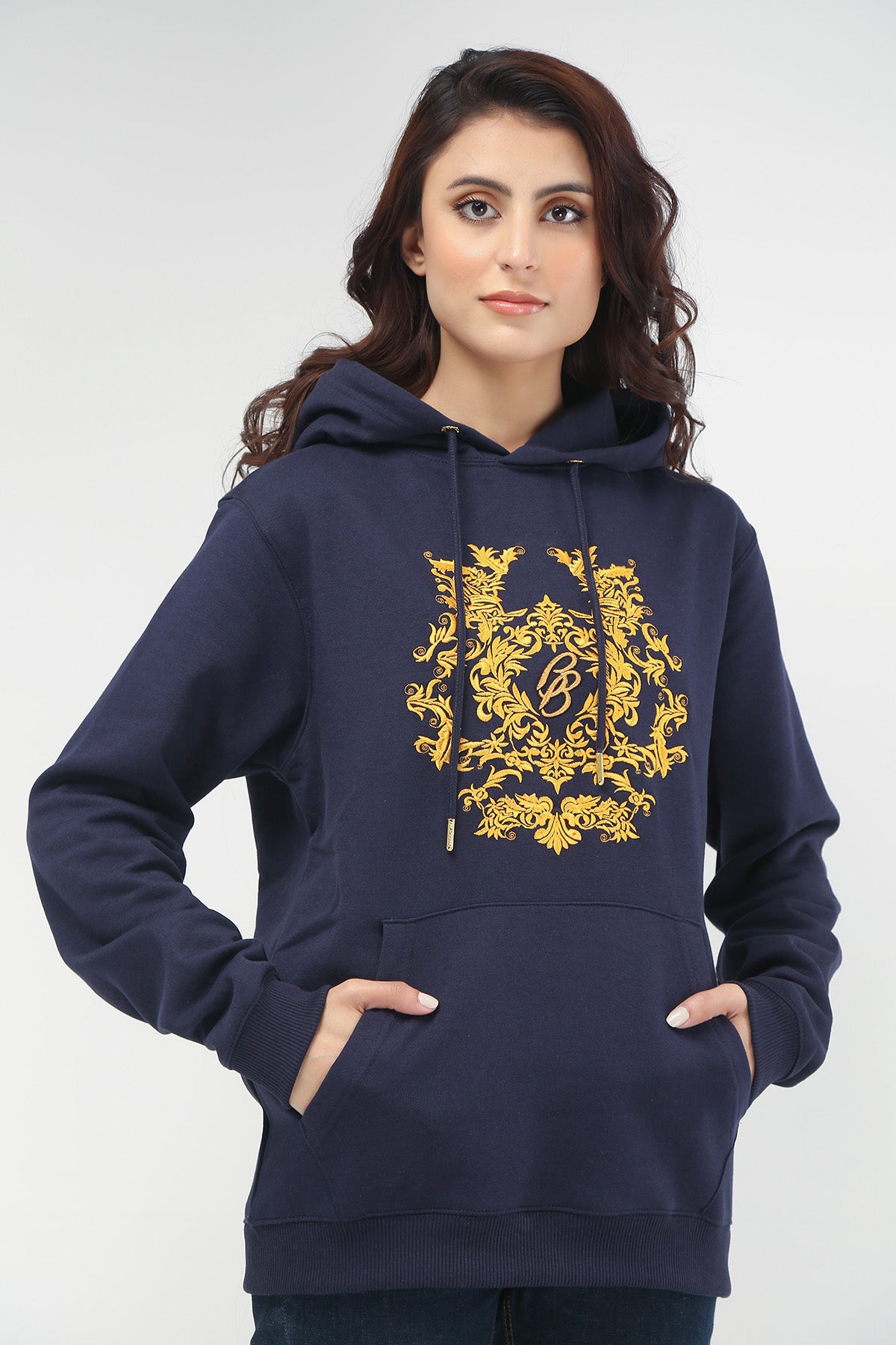 UNISEX PULL OVER HOODIE - Brackets Main image