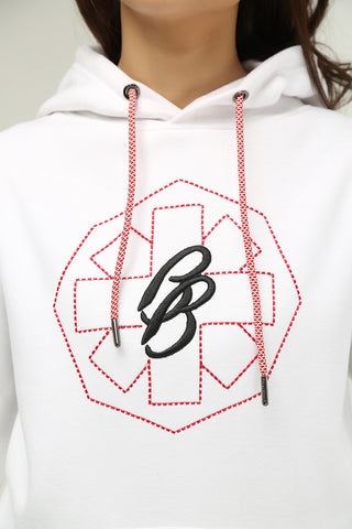 UNISEX EMBROIDERED HOODIE - Brackets