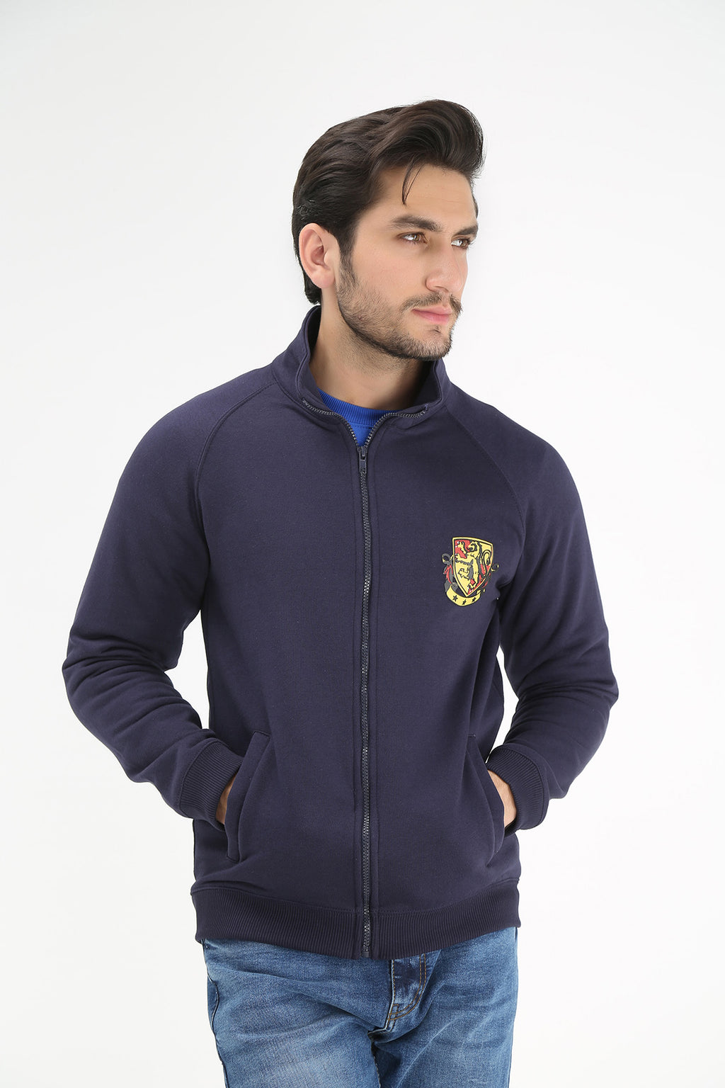 MOCK NECK UPPER WITH PRINT - Brackets