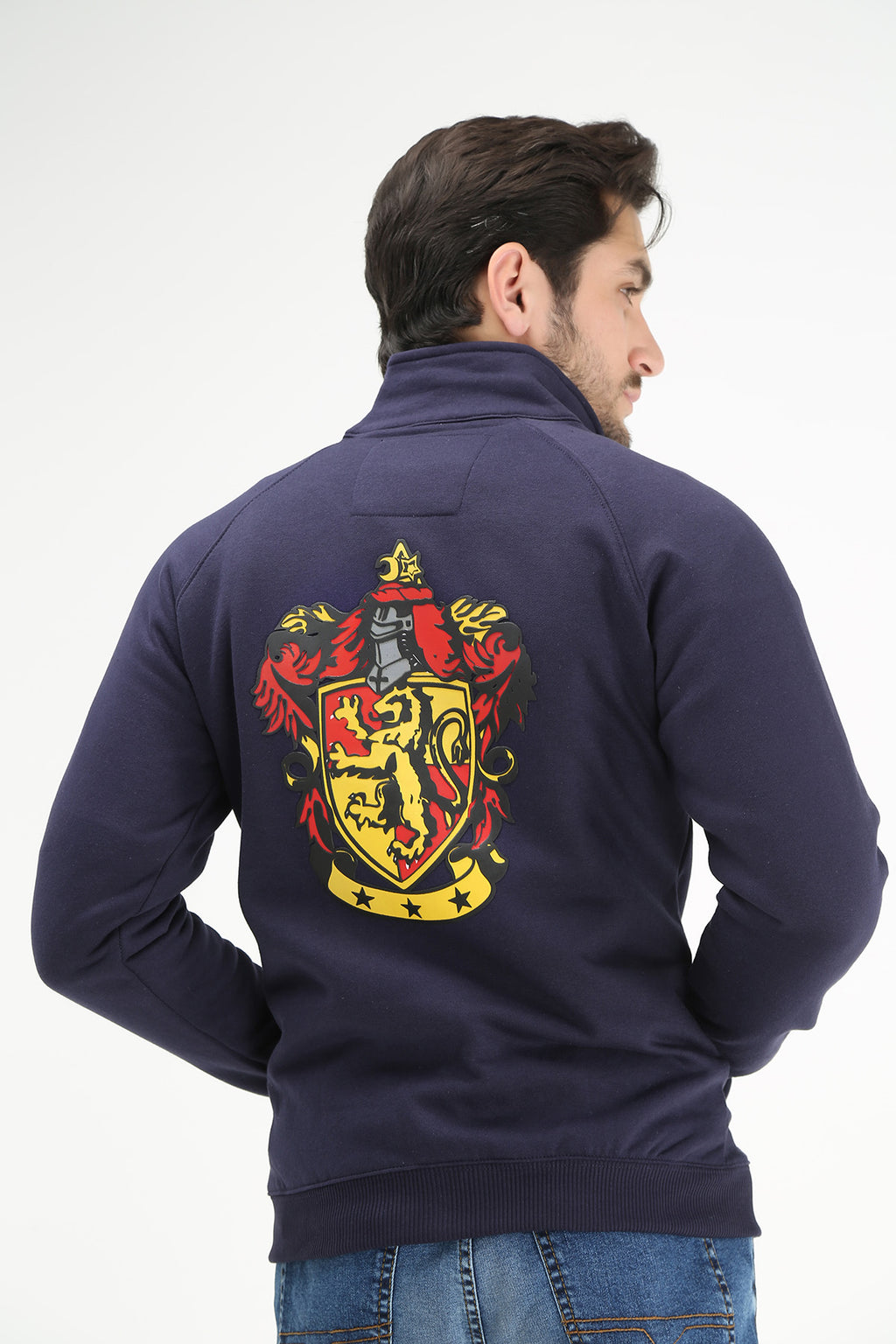 MOCK NECK UPPER WITH PRINT - Brackets