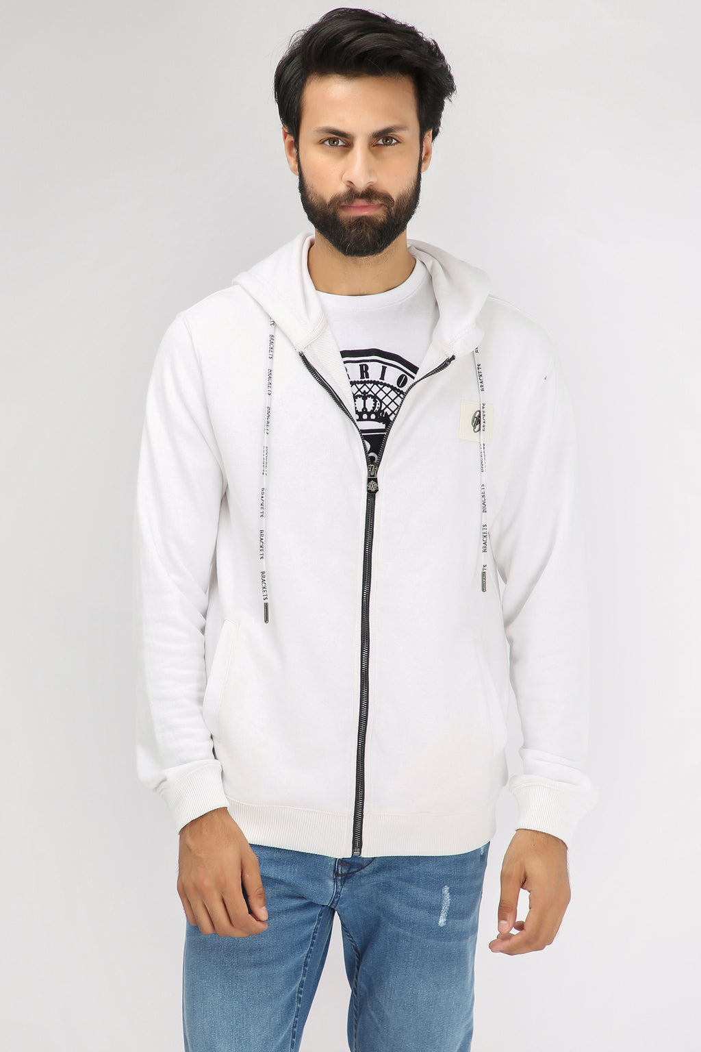 UNISEX OUTERWEAR ZIPPER - Brackets