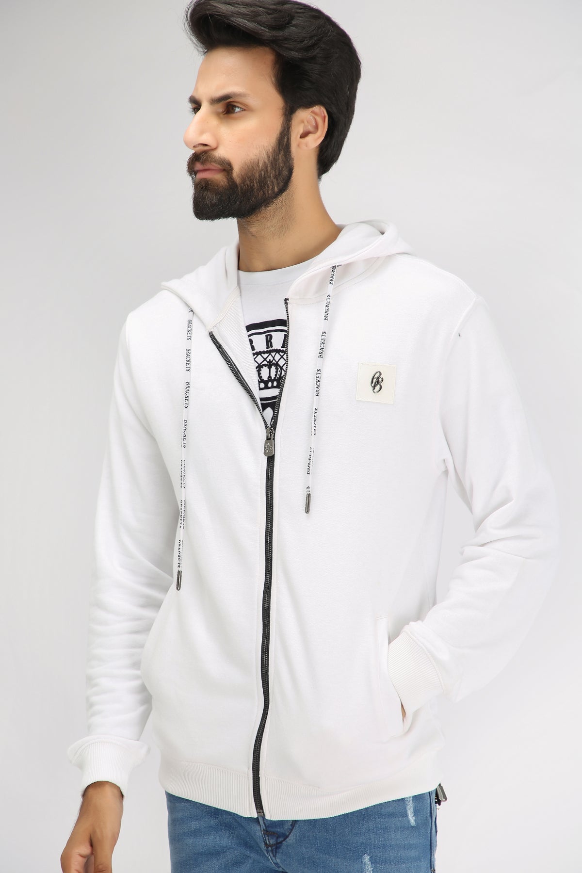 UNISEX OUTERWEAR ZIPPER - Brackets