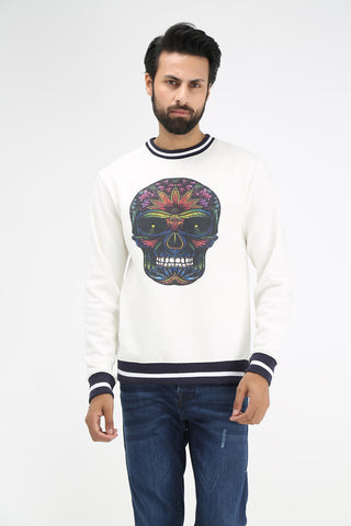 TIPPING RIB SWEATSHIRT - Brackets