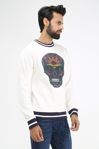 TIPPING RIB SWEATSHIRT - Brackets